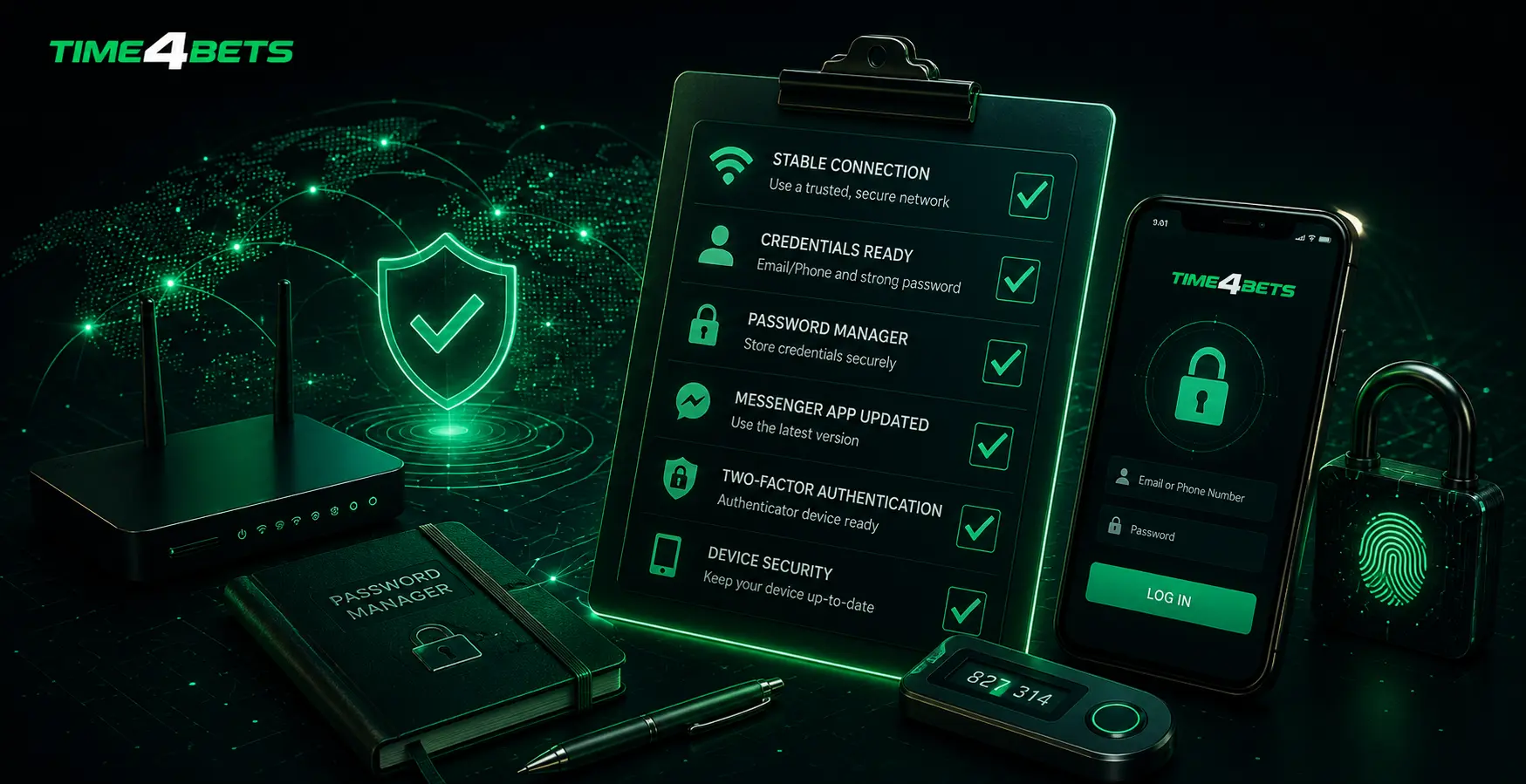 Pre-Login Checklist
